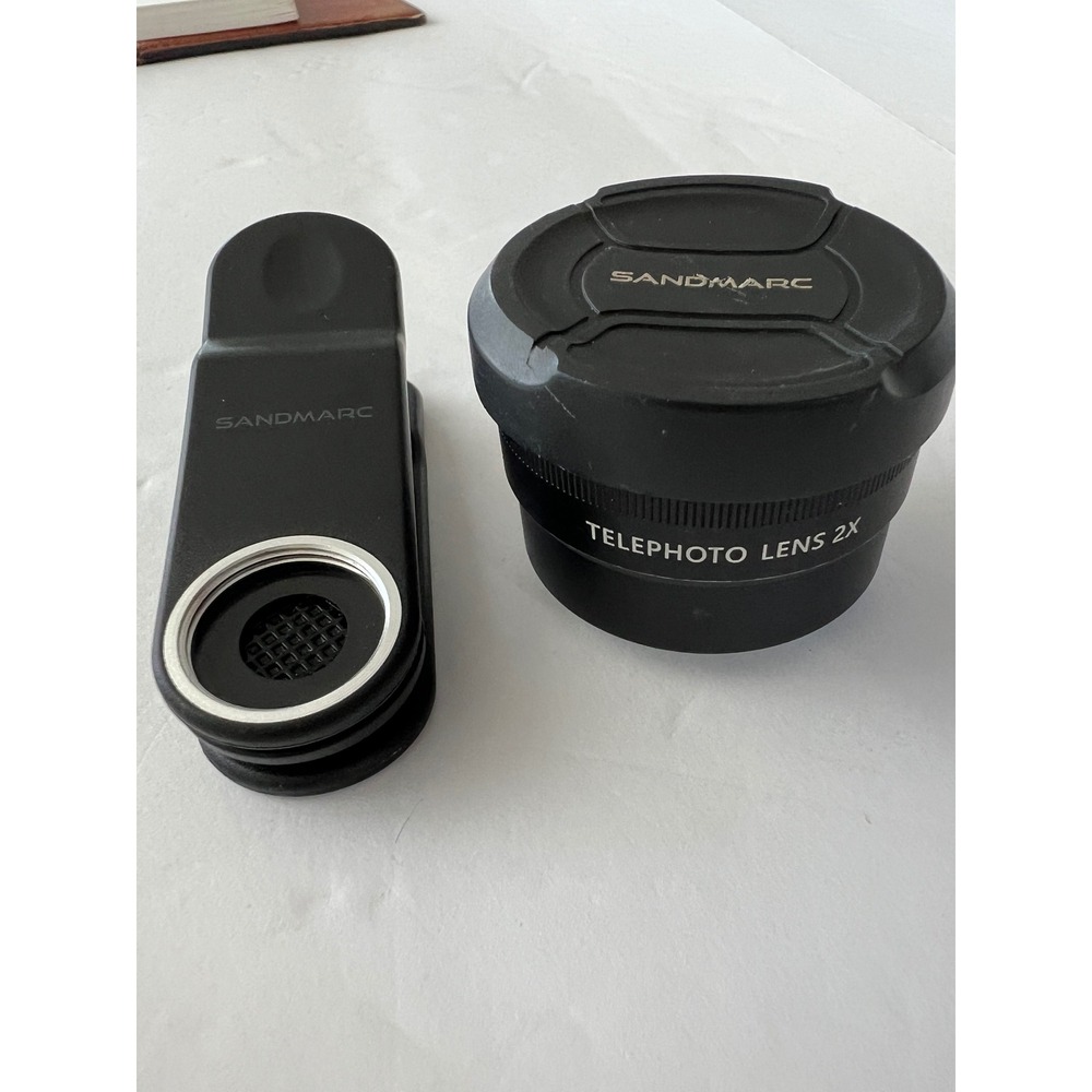 SANDMARC Telephoto 2x Lens for iPhone and Android Smartphone with Clip Mount